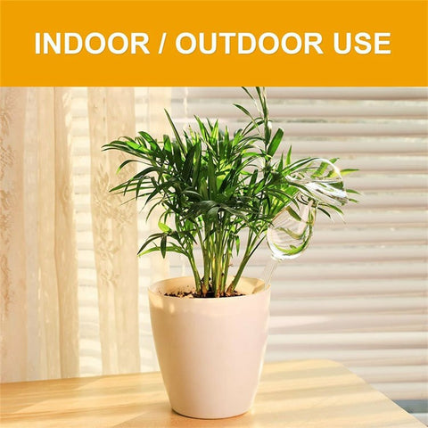 Self Watering Device Automatic Plant Water Irrigation Tool When Away On Vacation Travel