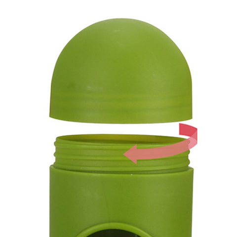 4 Rolls Biodegradable Pet Poop Waste Bag Eco-friendly Dog Poop Trash Garbage Bag with Dispenser