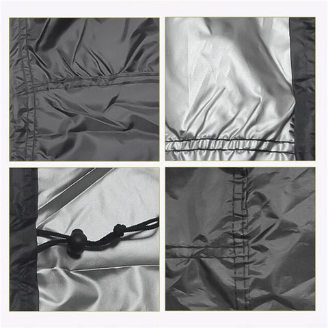 Outdoor Garden Furniture Cover 210D Oxford Cloth Round Table Chair Waterproof Dustproof Cover 230x110cm