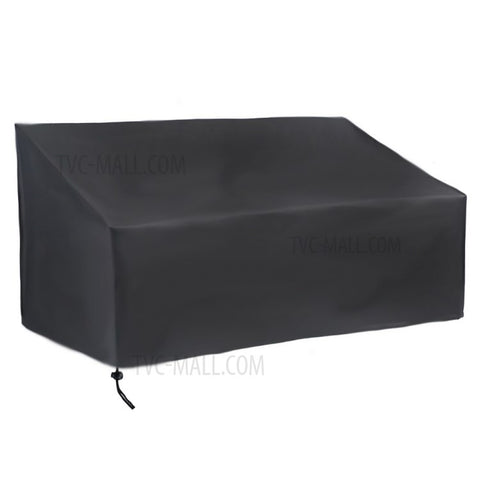 2 Seats 420D Waterproof Chair Cover Bench Furniture Sofa Rain Dust Protector [134x66x89cm]