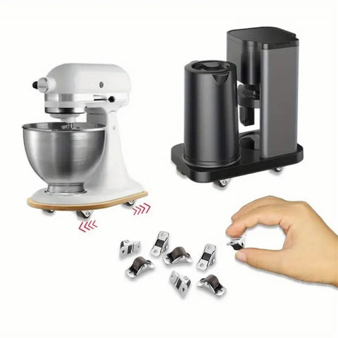 8Pcs / Set 0.5 Inch Kick Drawer Pulley Silent Directional Wheel Furniture Roller