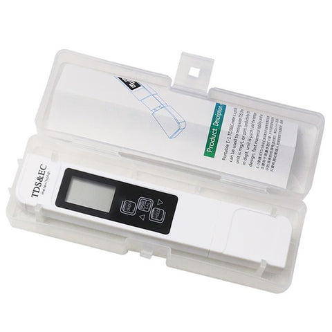 3-in-1 Digital LCD TDS EC Meter Pen Water Quality Detector Temperature Tester