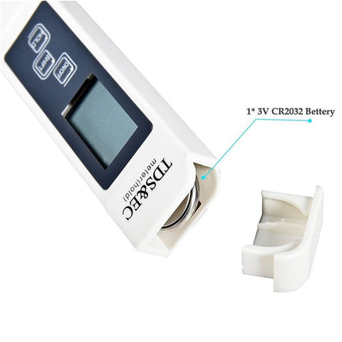 3-in-1 Water Quality Detector Digital LCD TDS EC Meter Pen Temperature Tester with Backlit