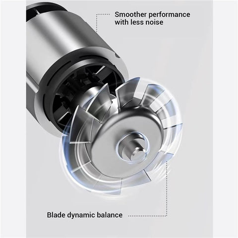 CFJ-5 Portable USB Charging Cold / Hot Air 100000 RPM High Wind Power Wireless Hair Dryer