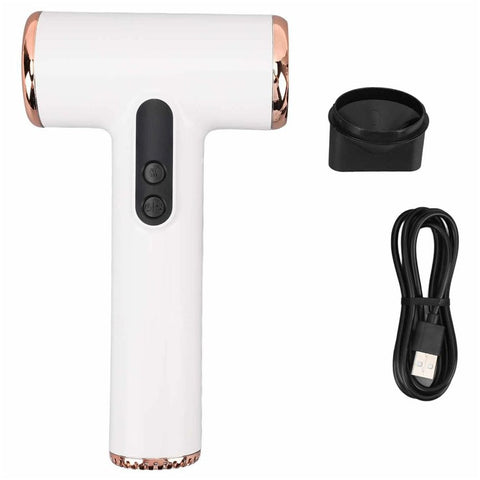 CFJ-4 200W USB Rechargeable Wireless Hair Dryer Cold  /  Hot Air 30000 RPM High Wind Power Hair Dryer