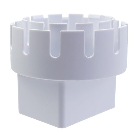 2x3 Inch Drain Pipe Draining Rain Gutter PVC Drain Connector Downspout Adapter