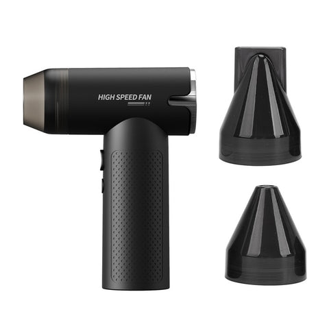 Multifunction Mini Handheld Turbo Fan USB Rechargeable High Speed Portable Blower