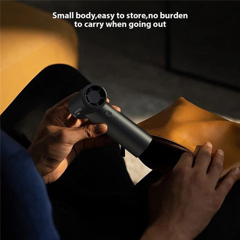 Multifunction Mini Handheld Turbo Fan USB Rechargeable High Speed Portable Blower