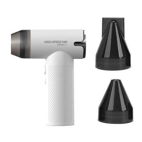 Multifunction Mini Handheld Turbo Fan USB Rechargeable High Speed Portable Blower