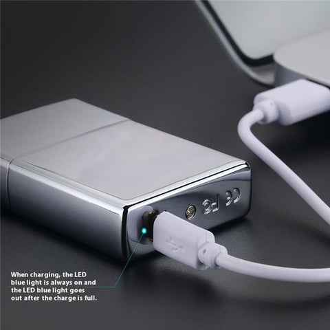 Electric Lighter 6 Arc Windproof USB Charging Flameless Igniter Smoking Candle Kitchen Accessories