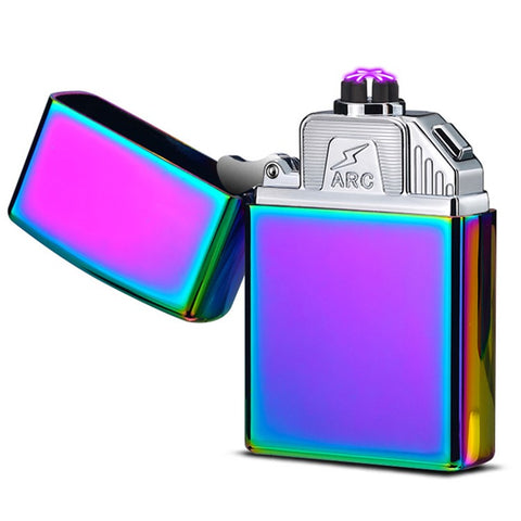 Electric Lighter 6 Arc Windproof USB Charging Flameless Igniter Smoking Candle Kitchen Accessorie