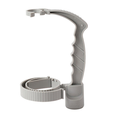 Beverage Bottle Pourer Handle Precision Flow Control Anti Spill Handle with Built-In Bottle Opener