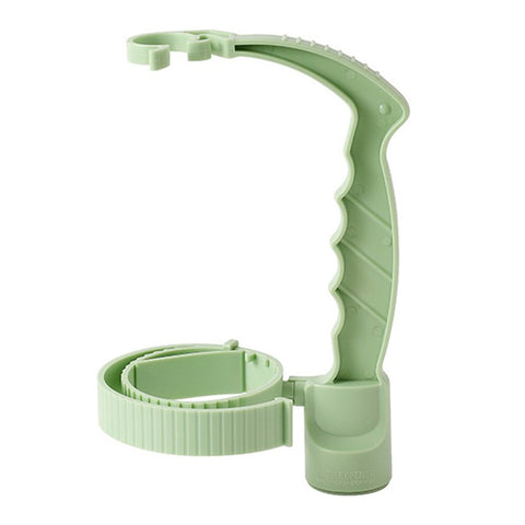 Beverage Bottle Pourer Handle Precision Flow Control Anti Spill Handle with Built-In Bottle Opener