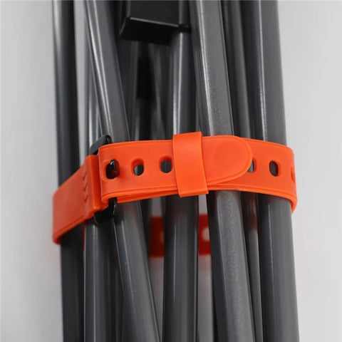 45x2.5cm Multipurpose Tie Down Strap Travel Quick Release Luggage Cargo Rubber Binding Cord