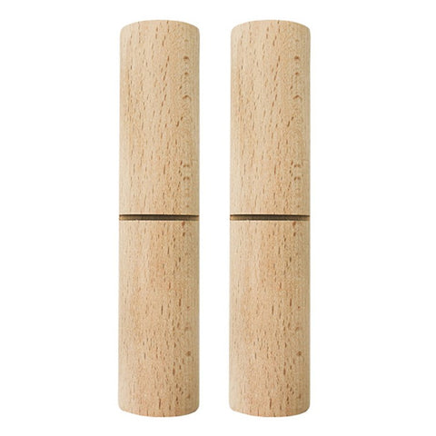 1 Pair Wooden Handle Knot Tightening Tool for Silicone Bead Bracelets Jewelry Making Craft