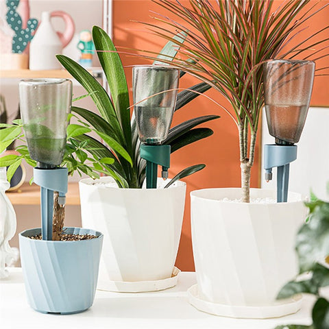 Self Watering Device Set Automatic Plant Water Irrigation Tool Home Vacation Plant Watering Device Kit