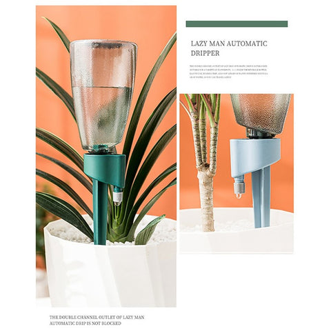 Self Watering Device Set Automatic Plant Water Irrigation Tool Home Vacation Plant Watering Device Kit