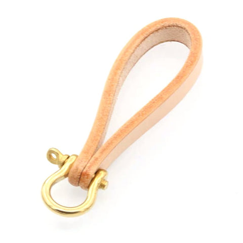 Top-layer Cowhide Leather Hand Wrist Lanyard Key Chain Wear-resistant Keychain Wristlet Strap for Car Remote, Home Key