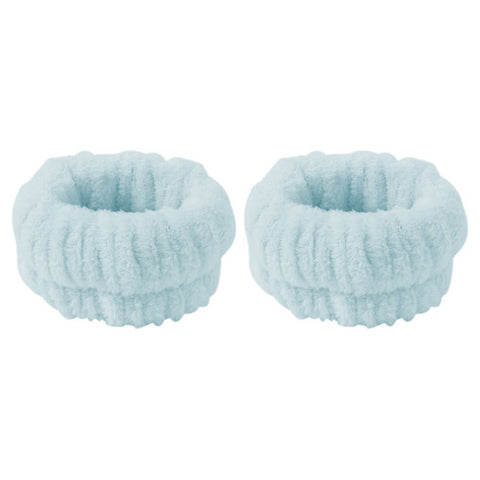 2PCS Water Absorption Wristband for Washing Face, Wrist Bands Towels for Water Flowing Down to Your Arms