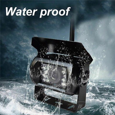 7-Inch Car Monitor Set Wireless Back-Up Camera Bus Wireless Rear View System (Digital Version)