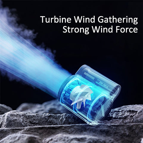 F013 Portable Mini USB Rechargeable Cooling Fan Summer Handheld Belt Hanging Clip Fan (CE Certified)