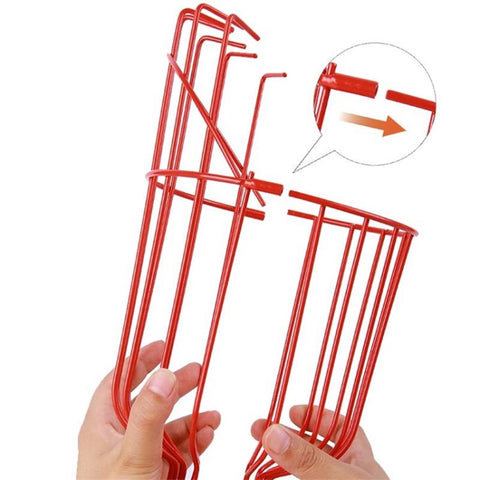Iron Wire Fruit Picker Detachable Deep Basket Peach Pear Catcher Garden Fruit Picking Tool
