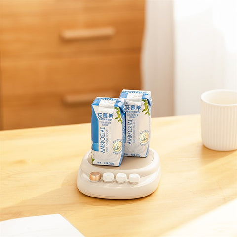 SOTHING Intelligent Thermostatic Coaster 3 Temperature Adjustments Milk Tea Coffee Heating Coaster, EU Plug