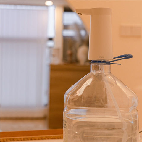 SOTHING Electric Water Dispenser One-button Control Automatic Drinking Water Bottle Pump (BPA Free, No FDA Certification)