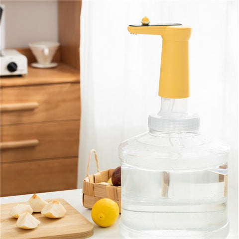 SOTHING Fun Swim Ring Chick 4 Levels Electric Water Dispenser Automatic Drinking Water Bottle Pump (BPA Free, No FDA Certification)