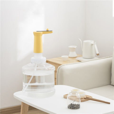 SOTHING Fun Swim Ring Chick 4 Levels Electric Water Dispenser Automatic Drinking Water Bottle Pump (BPA Free, No FDA Certification)