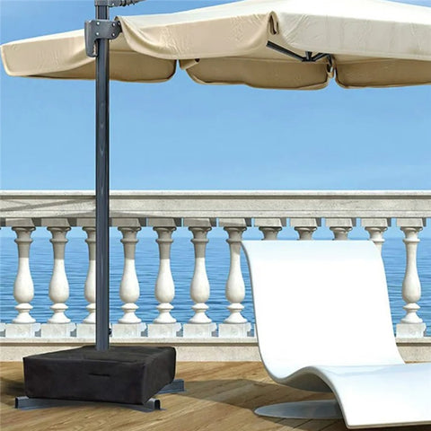 KG0113 Parasol Base Weight Bag Oxford Cloth Square Sand Bag for Outdoor Garden Umbrella Base