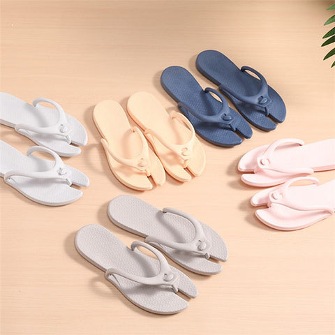 ETRAVEL tx14 1 Pair Unisex Bathroom Non-Slip EVA Slippers Portable Travel Slippers