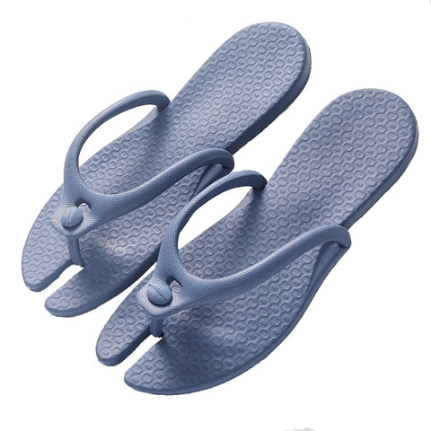 ETRAVEL tx14 1 Pair Unisex Bathroom Non-Slip EVA Slippers Portable Travel Slippers