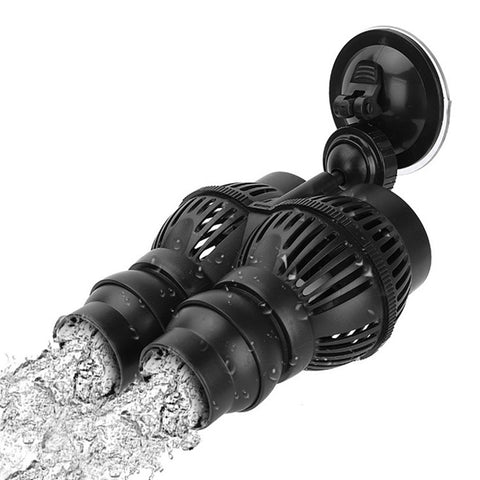 RS-308A 24W 12000L / H Double-head Flow Maker Pump for Fish Tank Wave Making Pump, EU Plug