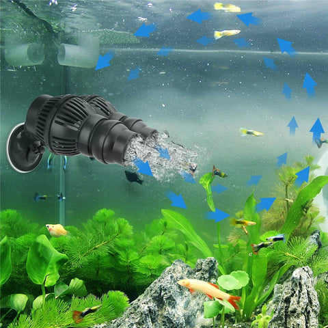 RS-109A 12W 6000L / H Single-head Flow Maker Pump Fish Tank Wave Making Pump, EU Plug