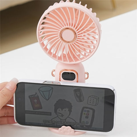 Portable Neck-Mounted Fan Rechargeable Desktop Personal Summer Cooler