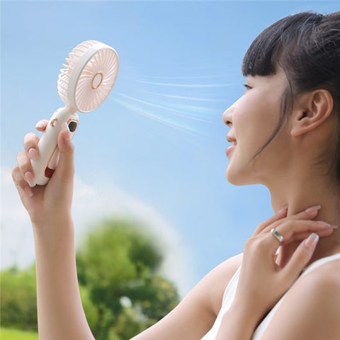 Portable Neck-Mounted Fan Rechargeable Desktop Personal Summer Cooler