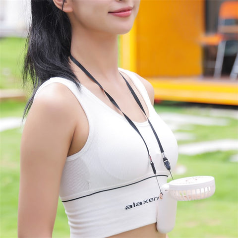 Portable Neck-Mounted Fan Rechargeable Desktop Personal Summer Cooler