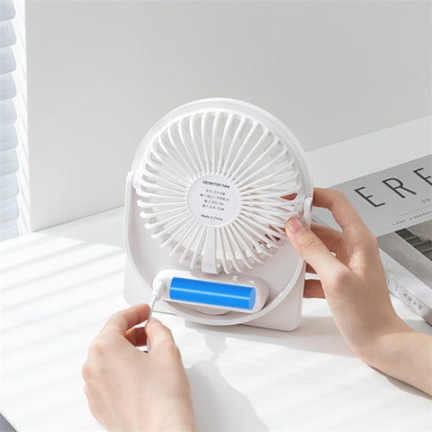 Mini Desktop Wall Hanging Fan Cooler Ultra Thin Summer Cooling Fan