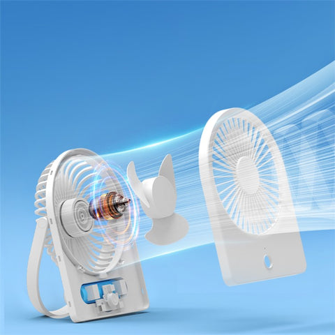 Mini Desktop Wall Hanging Fan Cooler Ultra Thin Summer Cooling Fan