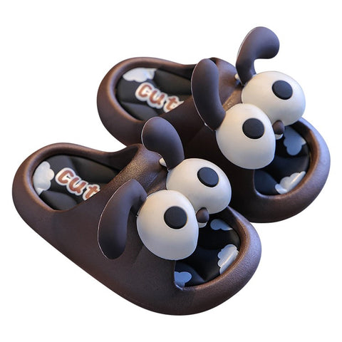 BENBENZHU 1 Pair Summer Children's Slippers Non-Slip EVA Thicken Sole Sandals