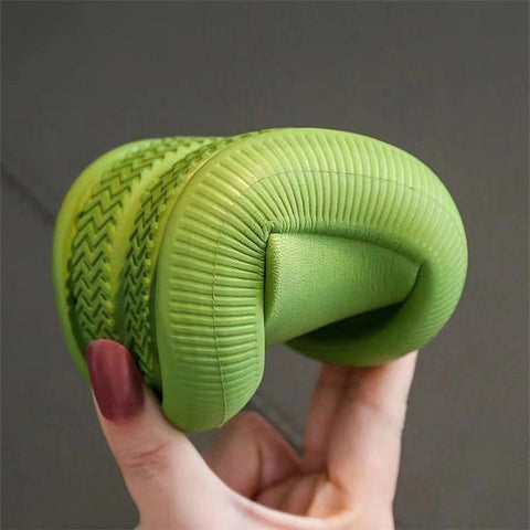 1 Pair Summer Children's Slippers Non-Slip PVC Slippers for Boys and Girls