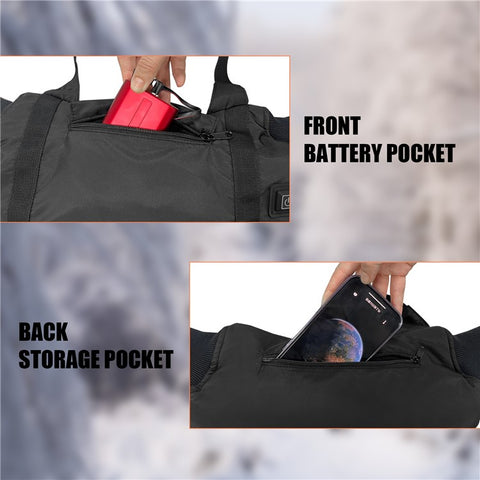 MYDAYS OUTDOOR 850601 Polyester Pongee Heated Hand Warmer Pouch for Cold Weather