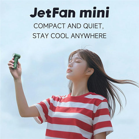 KICA Jet Fan Mini Handheld Turbine High-Speed Fan Dust Removal Blower Rechargeable Multifunctional Fan