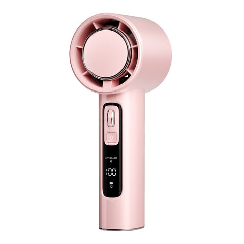 N98 LED Display 100 Speed Mini Handheld Fan Portable Rechargeable Cooler with Flashlight