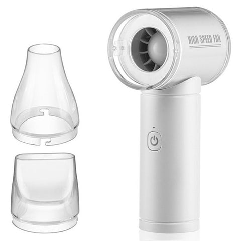 Portable 5 Speed Fan 20000 RPM Powerful Airflow Home Office Outdoor Mini Cooling Fan