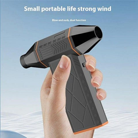 X5 Turbo Fan Air Duster 130000 RPM High Speed Brushless Motor 2 in 1 Car Blower Vacuum