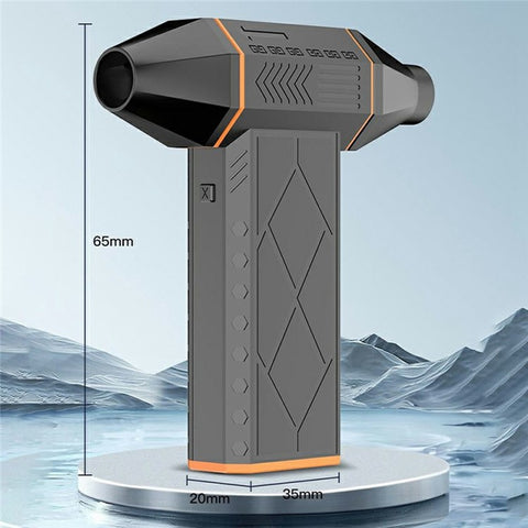 X5 Turbo Fan Air Duster 130000 RPM High Speed Brushless Motor 2 in 1 Car Blower Vacuum