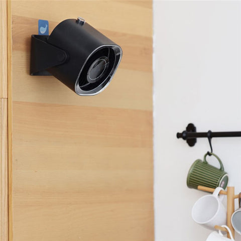 F87 100 Speeds Digital Display Desktop Fan with Stand USB Rechargeable High Speed Turbo Fan