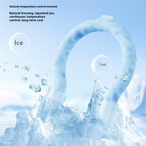 F94 Outdoor Sports Hands Free Neck Fan 3 Speeds Adjustable Flexible Cooling Neckband